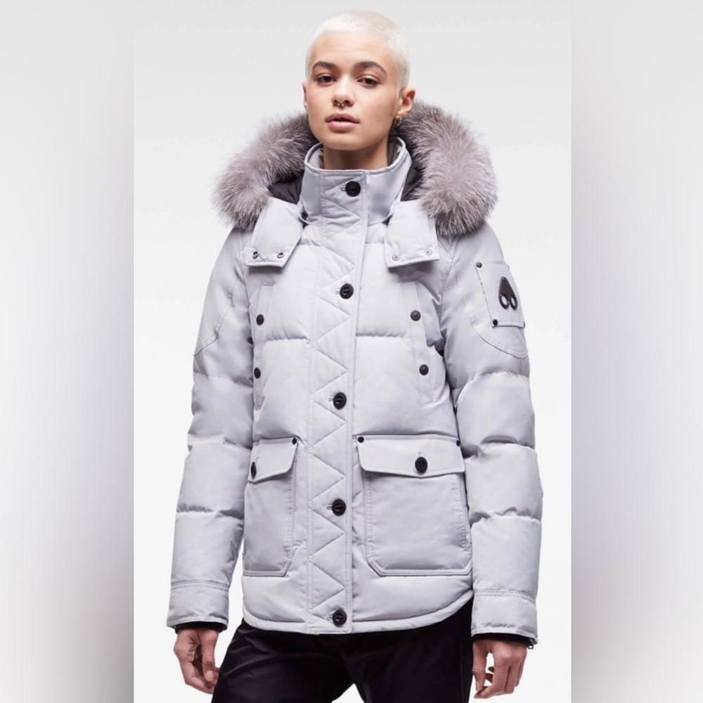 Moose Knuckles - Anguille Jacket - Gray Birch